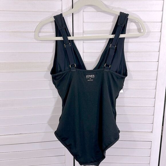 Jones NY Swimsuit One Piece Size Medium Black - Picture 12 of 14